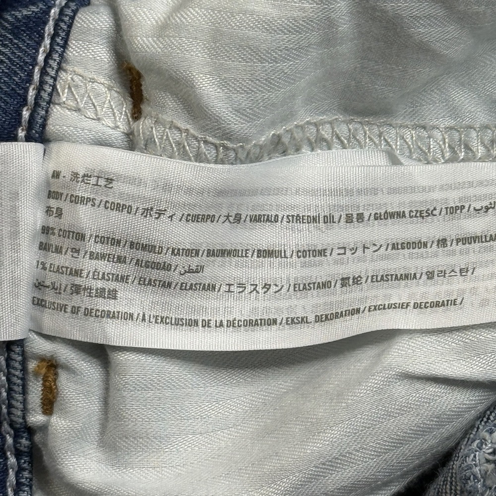 Abercrombie & Fitch Ultra High Rise Barrel Jeans Women 28R Blue Tapered Ankle - Picture 5 of 12